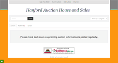 Desktop Screenshot of hanfordauctionhouse.com